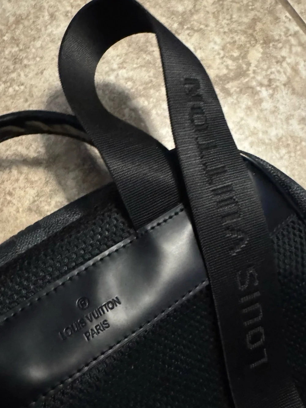 Louis Vuitton Black Backpack